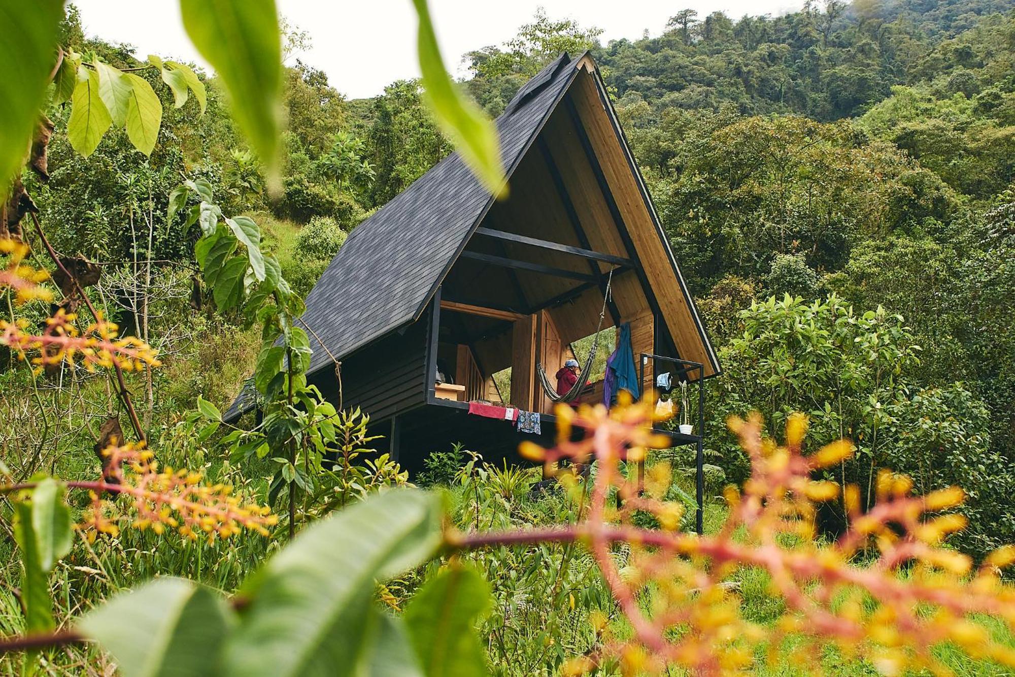 Ecolodge Cuentos De Agua Villamaría الغرفة الصورة